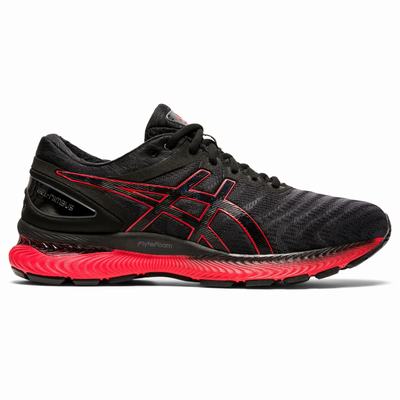 Férfi Asics Gel-Nimbus 22 Stabil Futócipő AS0237146 Fekete/Piros